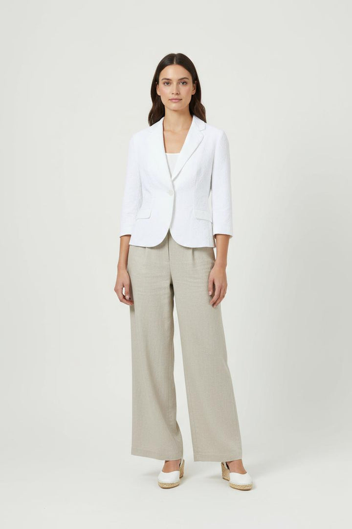 Blazer Blanc - Taille S/36 de la marque Max Mara | PARAD55623 - Vendu par Paradigme - Image 1