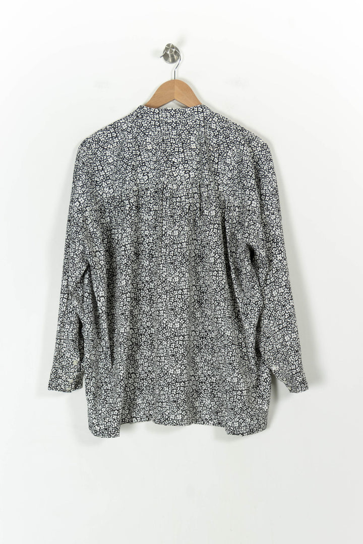 Blouse Noire et Blanche - Taille M/38 de la marque Essentiel Antwerp | PARAD55624 - Vendu par Paradigme - Image 4