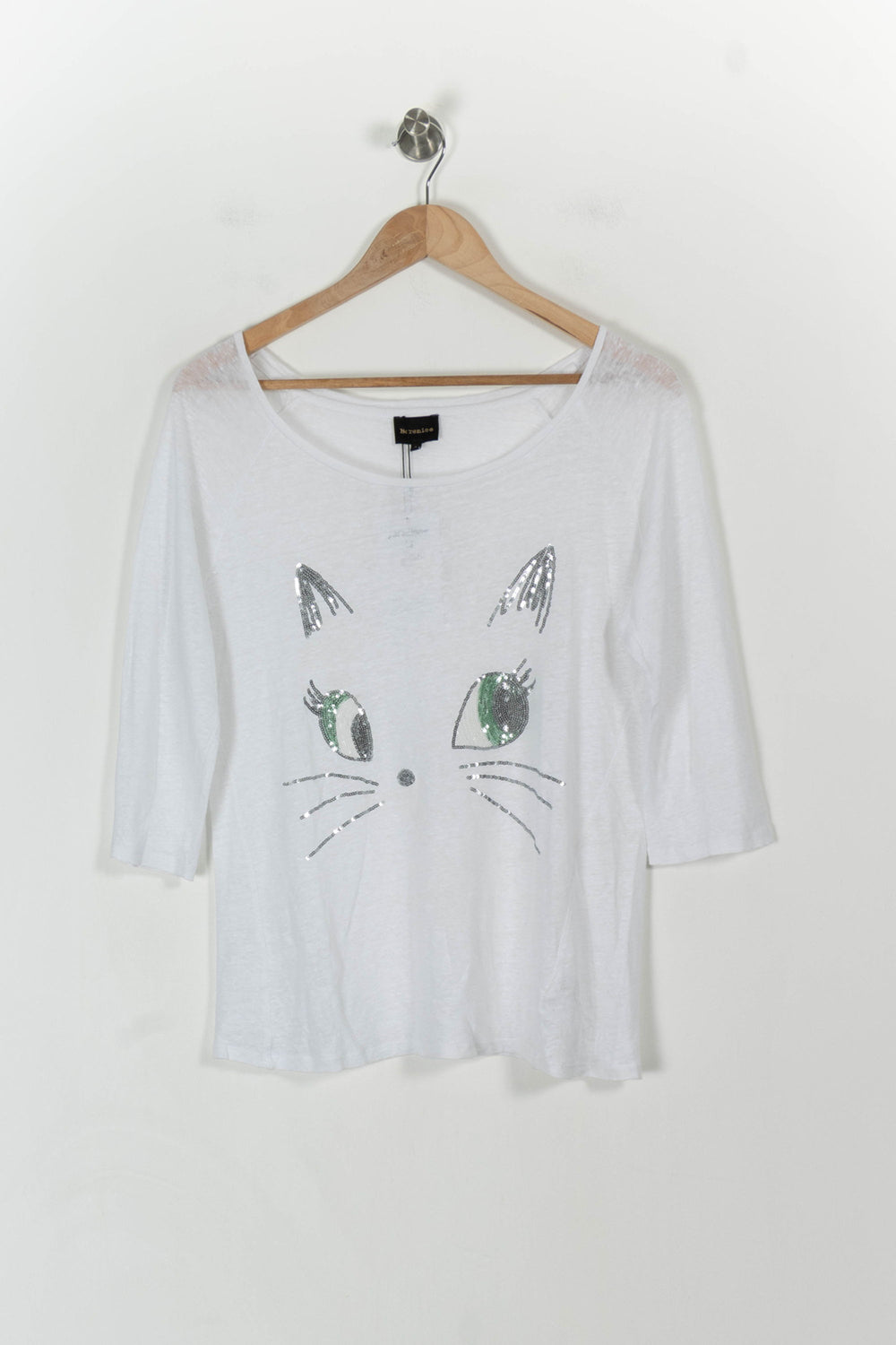 Tee-shirt Blanc - Taille S/36 de la marque Bérénice | PARAD55626 - Vendu par Paradigme - Image 2