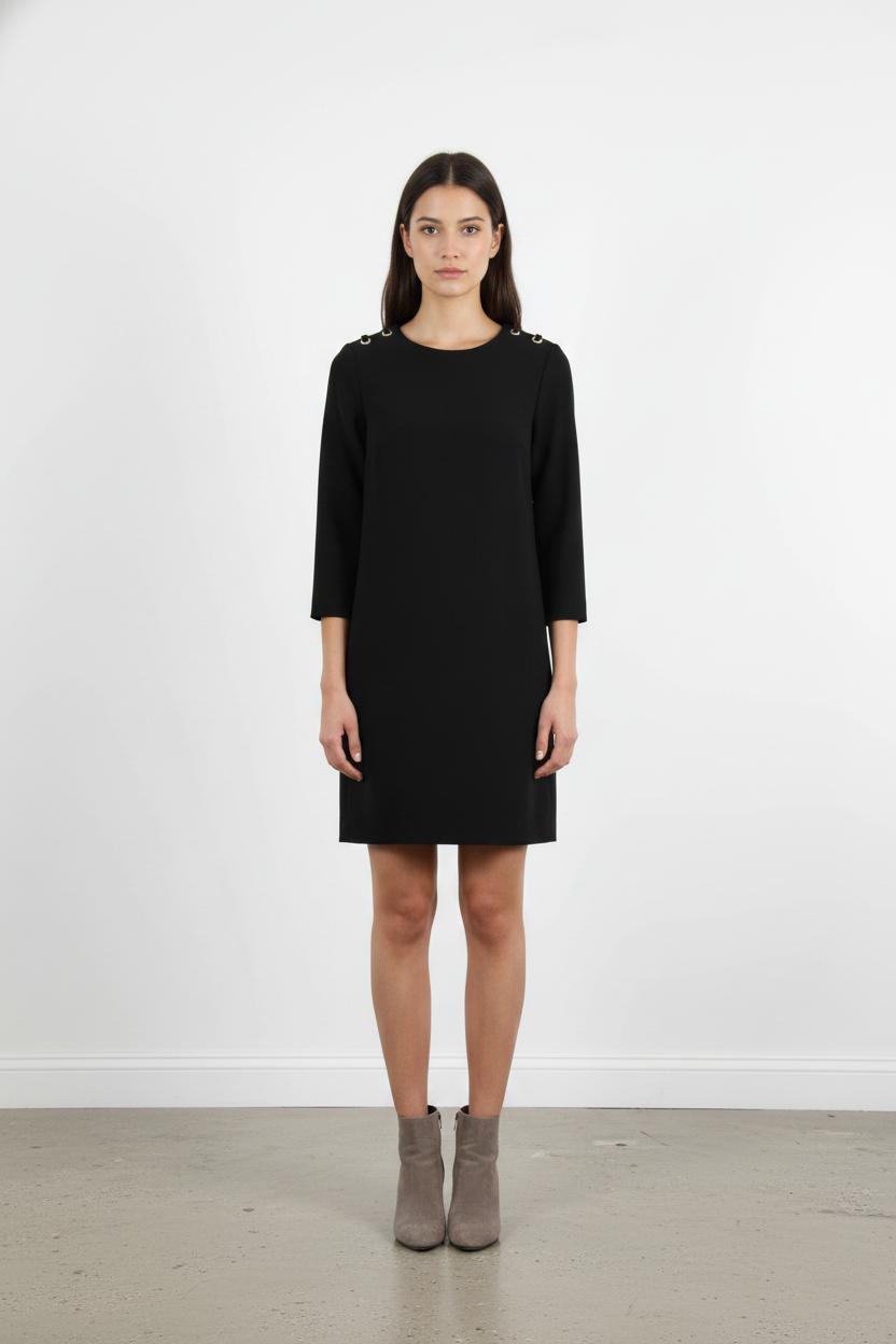 Robe Droite Noire - Taille XS/34