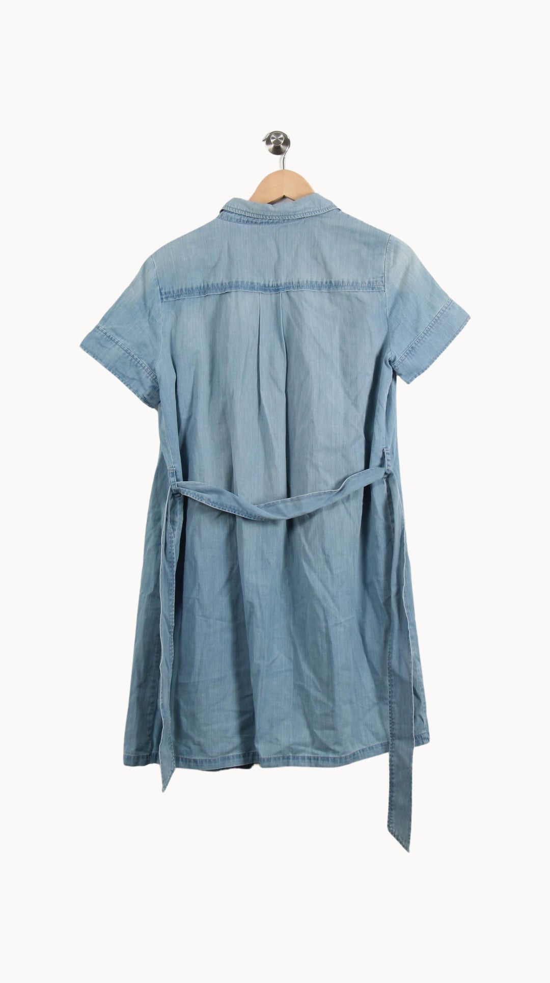 Robe Chemise Bleue - Taille L/40 de la marque Comptoir des Cotonniers | PARAD55630 - Vendu par Paradigme - Image 4