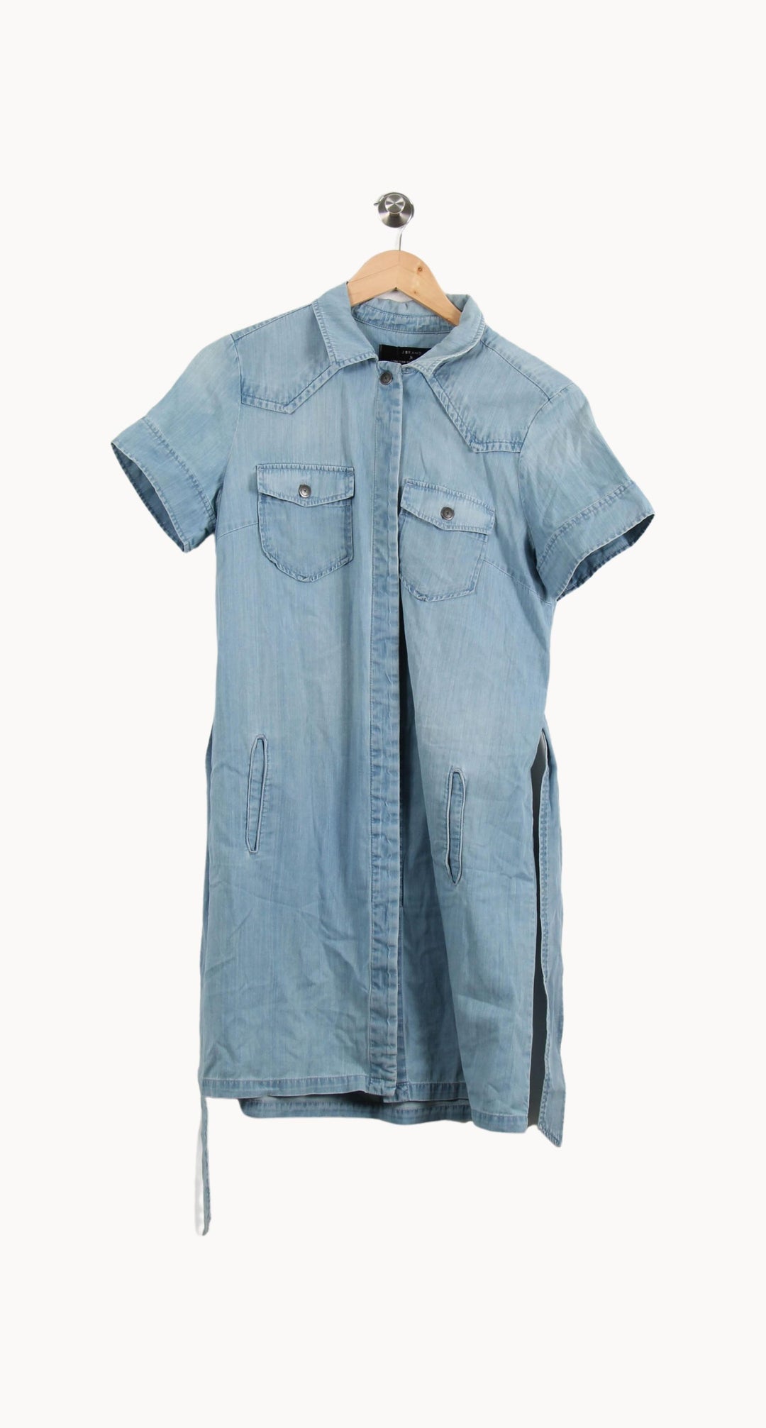 Robe Chemise Bleue - Taille L/40 de la marque Comptoir des Cotonniers | PARAD55630 - Vendu par Paradigme - Image 2