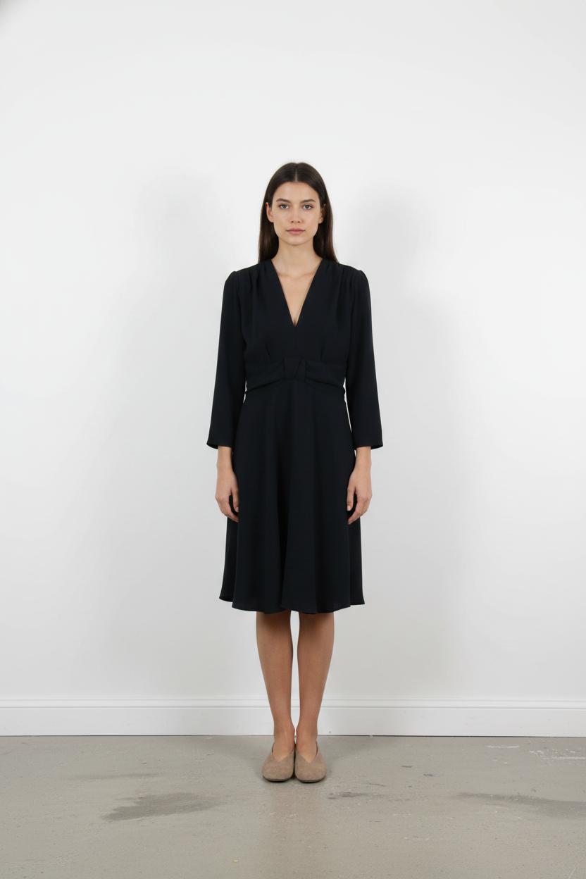 Robe Midi Bleue - Taille XS/34