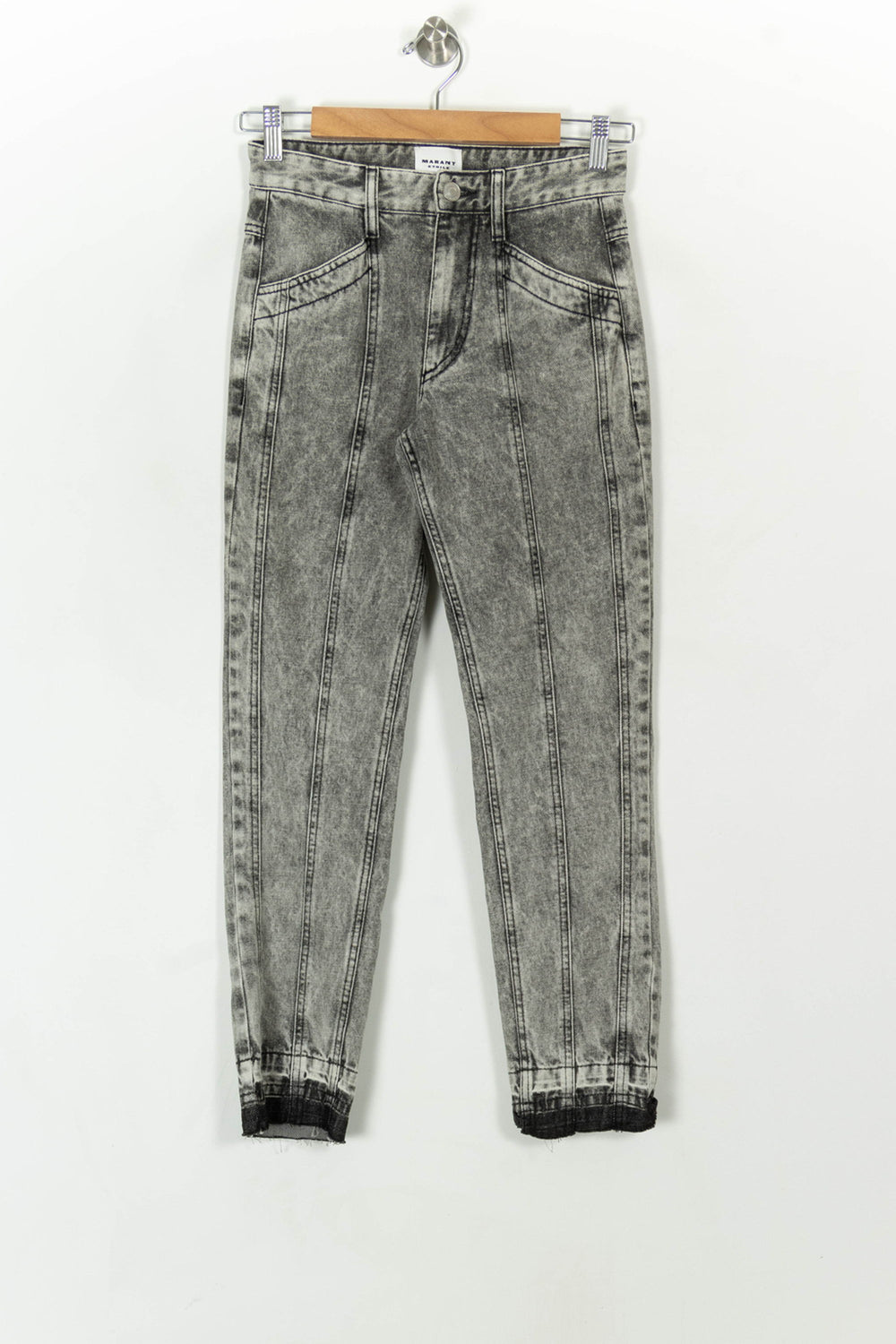 Jean Gris - Taille XXS/32 de la marque Isabel Marant étoile | PARAD55639 - Vendu par Paradigme - Image 2
