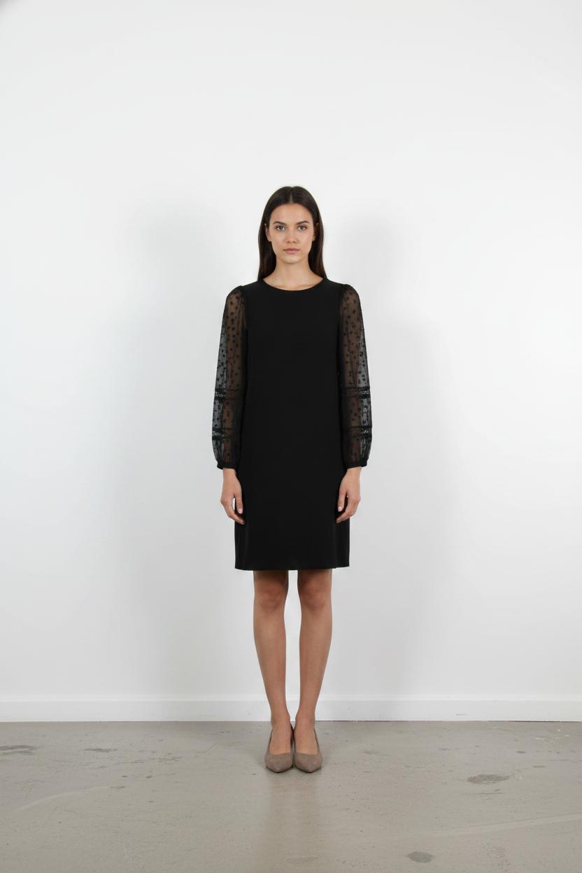 Robe Droite Noire - Taille XS/34