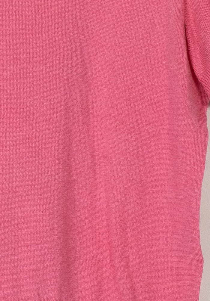 Pull Rose et Blanc - Taille M/38 de la marque Claudie Pierlot | PARAD55670 - Vendu par Paradigme - Image 3