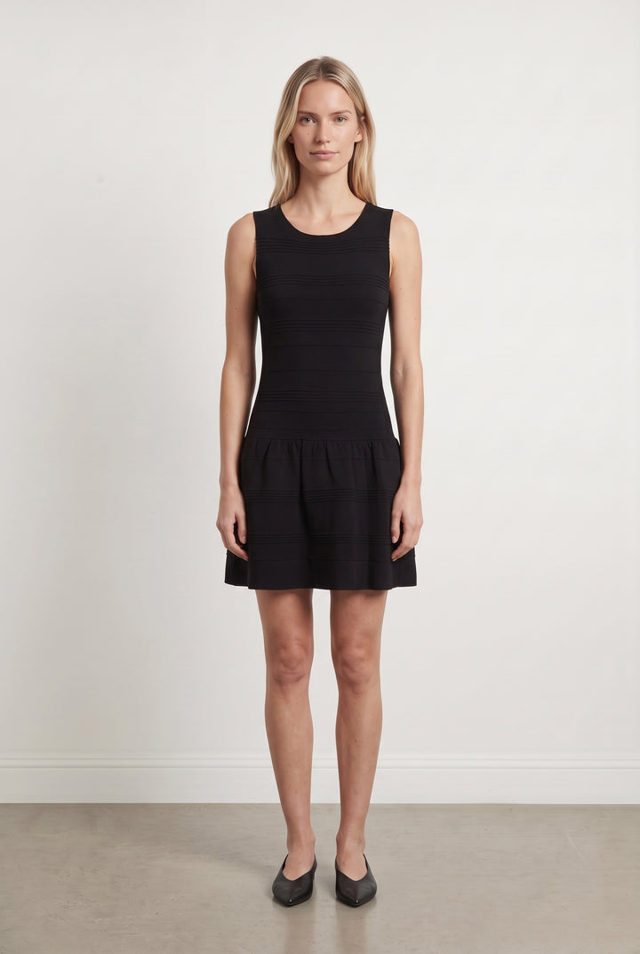 Robe Midi Noire - Taille M/38 de la marque Maje | PARAD55673 - Vendu par Paradigme - Image 1