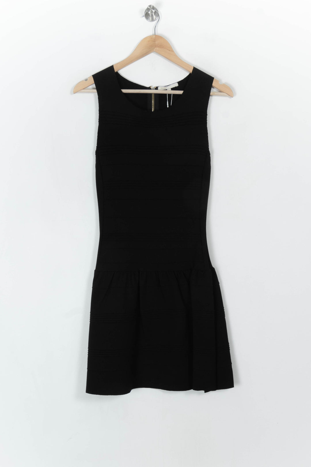 Robe Midi Noire - Taille M/38 de la marque Maje | PARAD55673 - Vendu par Paradigme - Image 2
