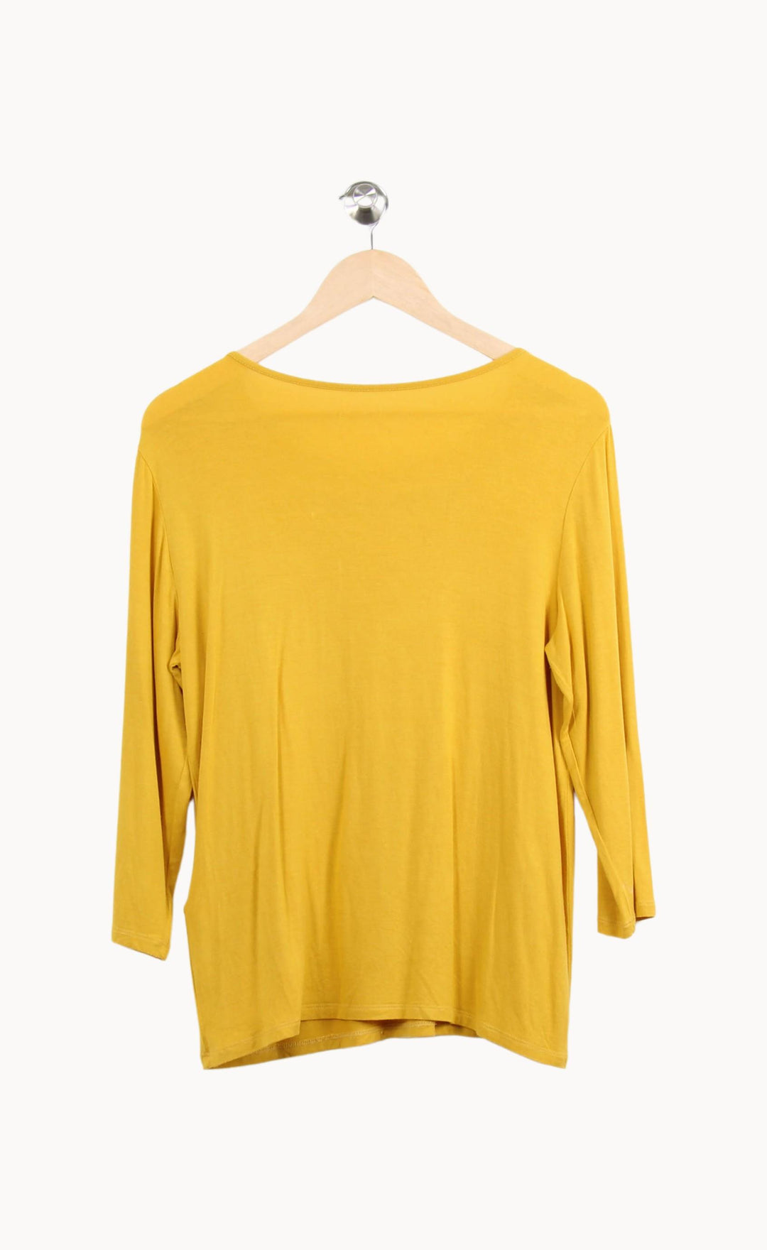 Tee-shirt manches longues Jaune - Taille S/36 de la marque Maison 123 | PARAD55676 - Vendu par Paradigme - Image 4