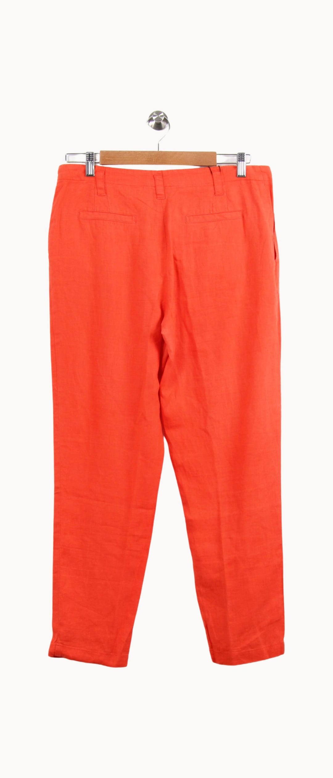 Pantalon Chino Rouge - Taille L/40 de la marque Maison 123 | PARAD55682 - Vendu par Paradigme - Image 4