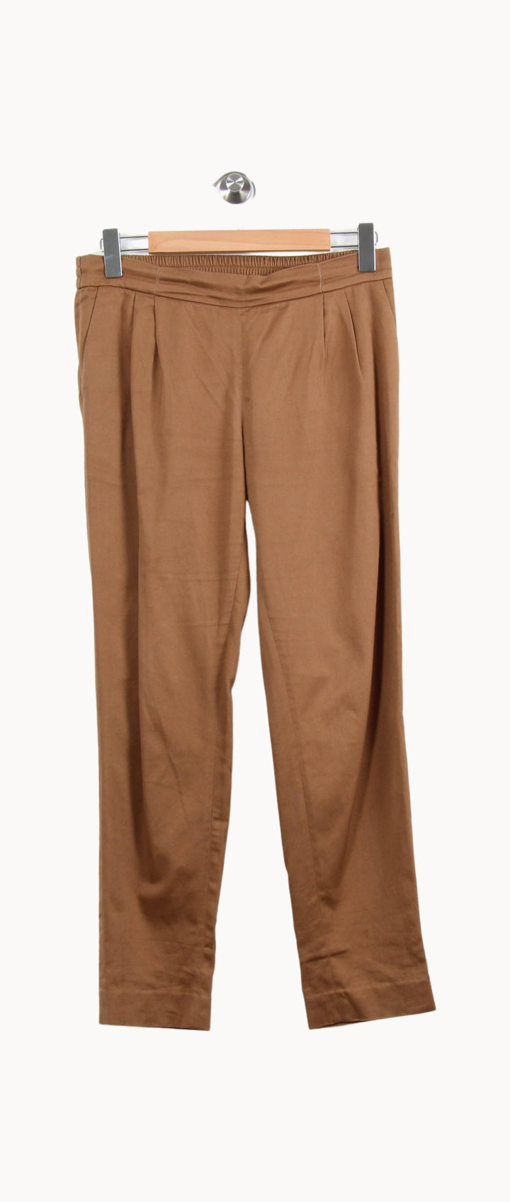 Pantalon Tailleur Marron - Taille M/38 de la marque Maison 123 | PARAD55687 - Vendu par Paradigme - Image 2