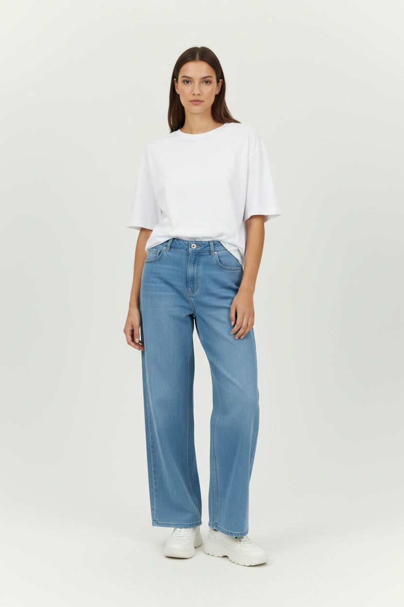 Jean Large Bleu - Taille L/40 de la marque Caroll | PARAD55688 - Vendu par Paradigme - Image 1