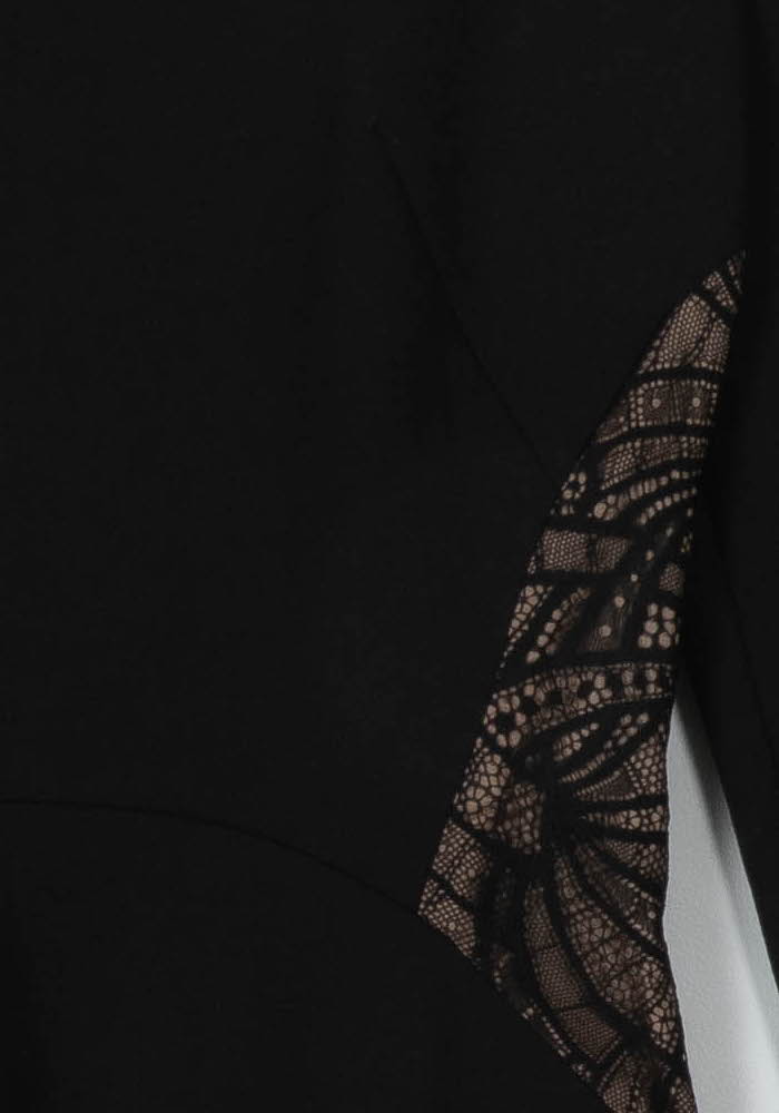Robe Midi Noire - Taille S/36 de la marque ba&amp;sh | PARAD55693 - Vendu par Paradigme - Image 3