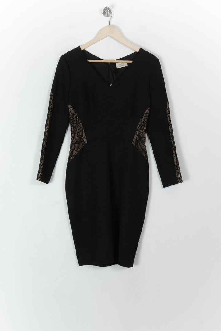 Robe Midi Noire - Taille S/36 de la marque ba&amp;sh | PARAD55693 - Vendu par Paradigme - Image 2