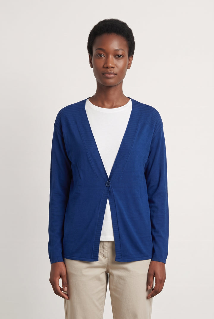 Cardigan Bleu - Taille M/38 de la marque Maison Montagut | PARAD55696 - Vendu par Paradigme - Image 1