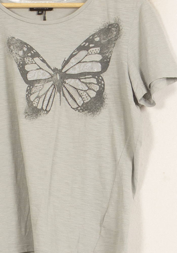 Tee-shirt Gris - Taille XXL/44 de la marque Caroll | PARAD55697 - Vendu par Paradigme - Image 3