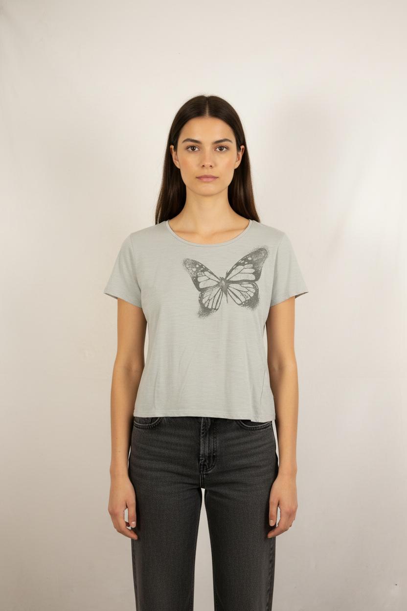 Tee-shirt Gris - Taille XXL/44