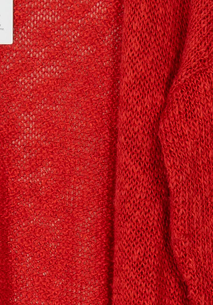 Cardigan Rouge - Taille M/38 de la marque Maison Montagut | PARAD55699 - Vendu par Paradigme - Image 3