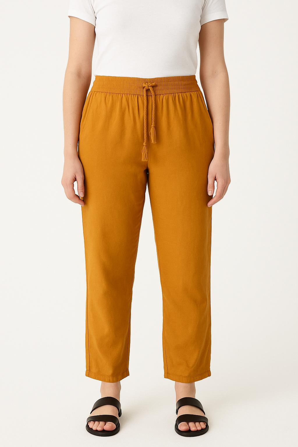 Pantalon Jaune - Taille L/40 de la marque Caroll | PARAD55701 - Vendu par Paradigme - Image 1