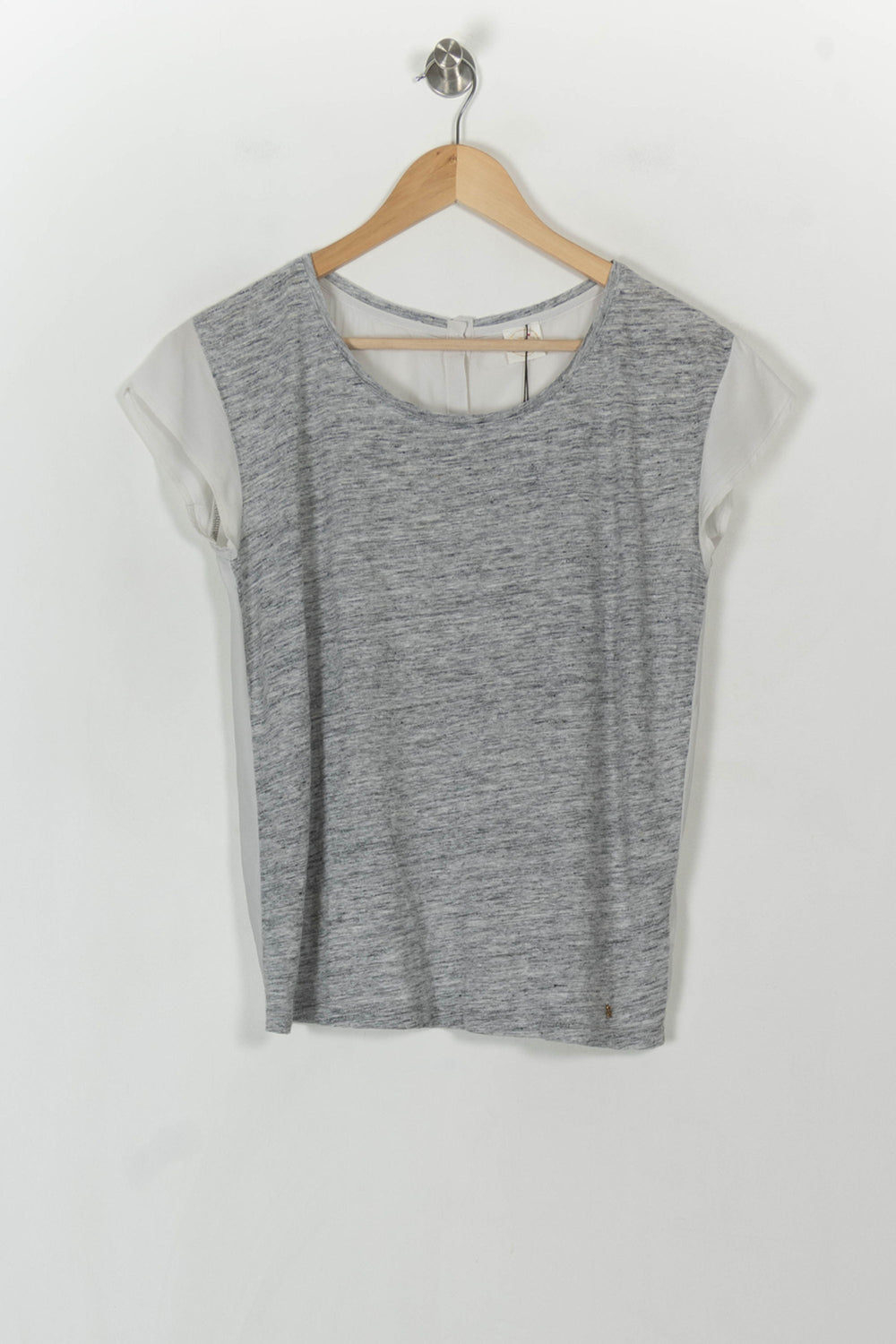 Blouse Gris et Blanc - Taille S/36 de la marque Des petits hauts | PARAD55707 - Vendu par Paradigme - Image 2