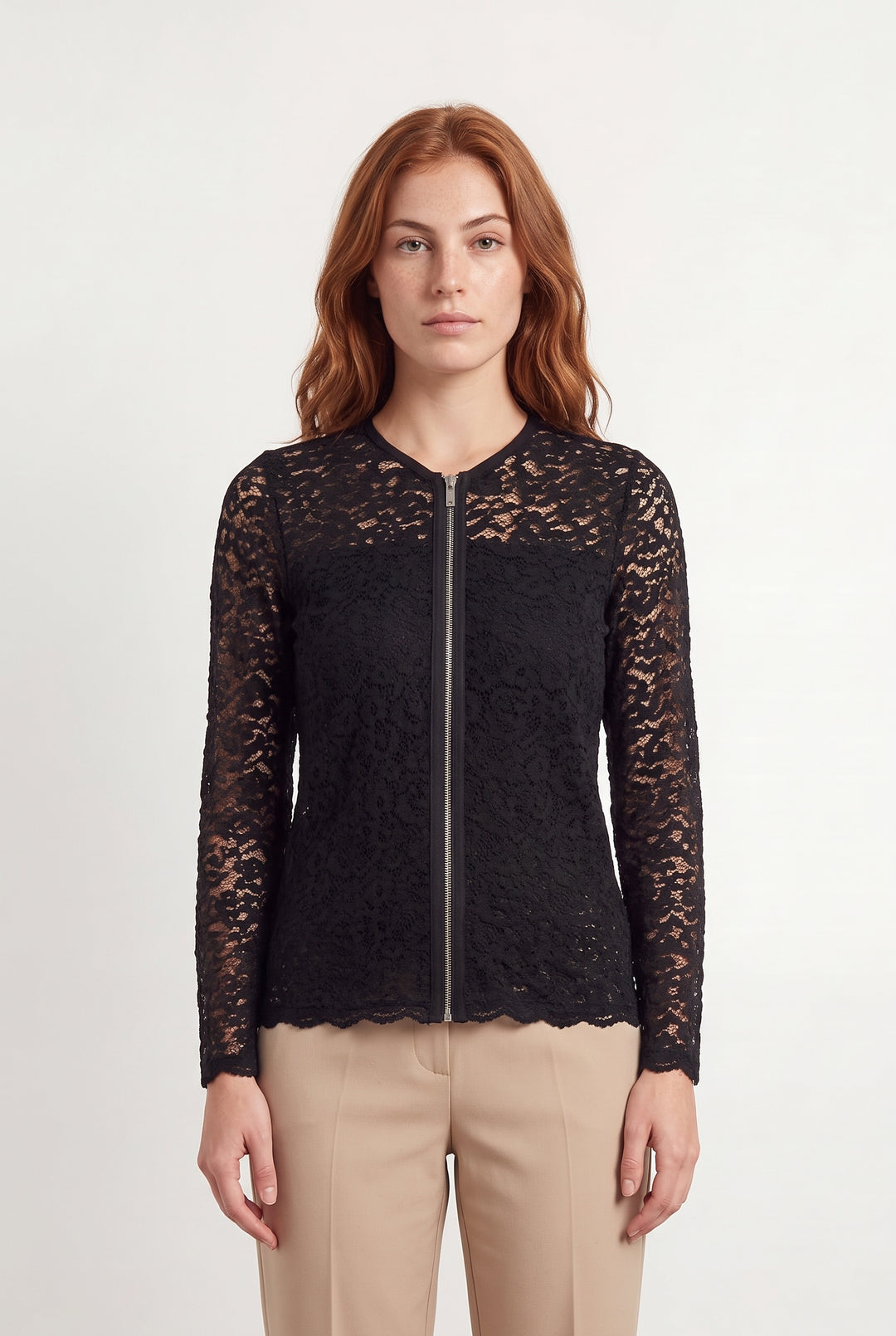 Blouse Noire - Taille S/36 de la marque The Kooples | PARAD55708 - Vendu par Paradigme - Image 1