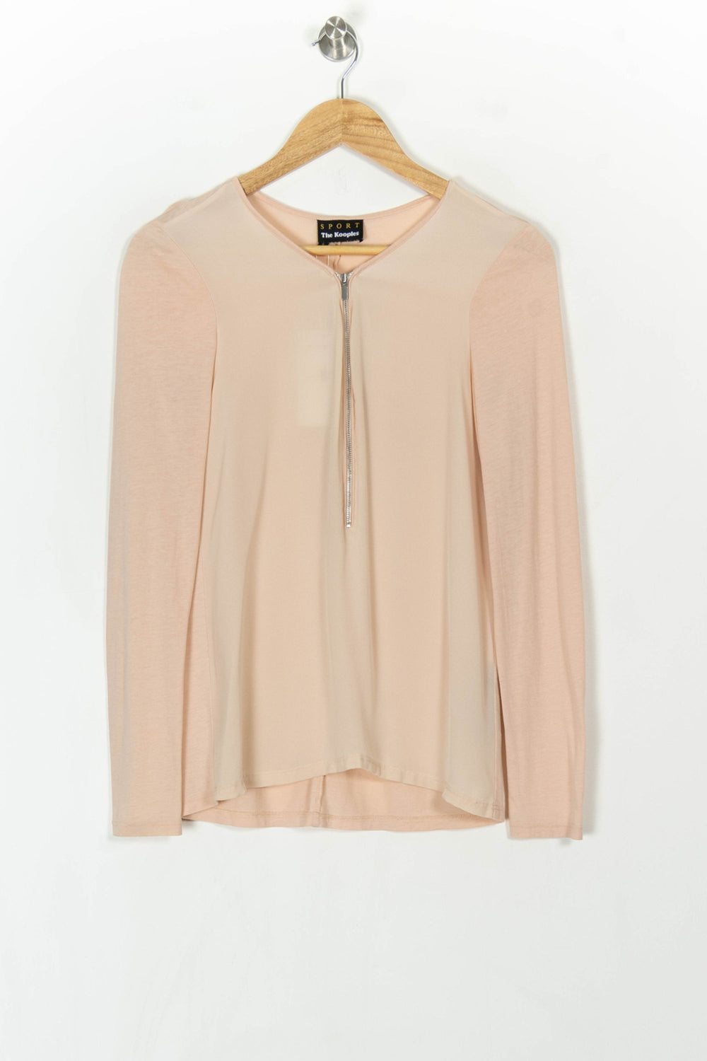 Blouse Beige - Taille XS/34 de la marque The Kooples - Sport | PARAD55709 - Vendu par Paradigme - Image 2