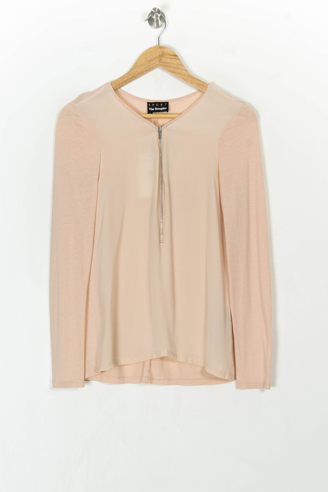 Blouse Beige - Taille XS/34 de la marque The Kooples - Sport | PARAD55709 - Vendu par Paradigme - Image 2