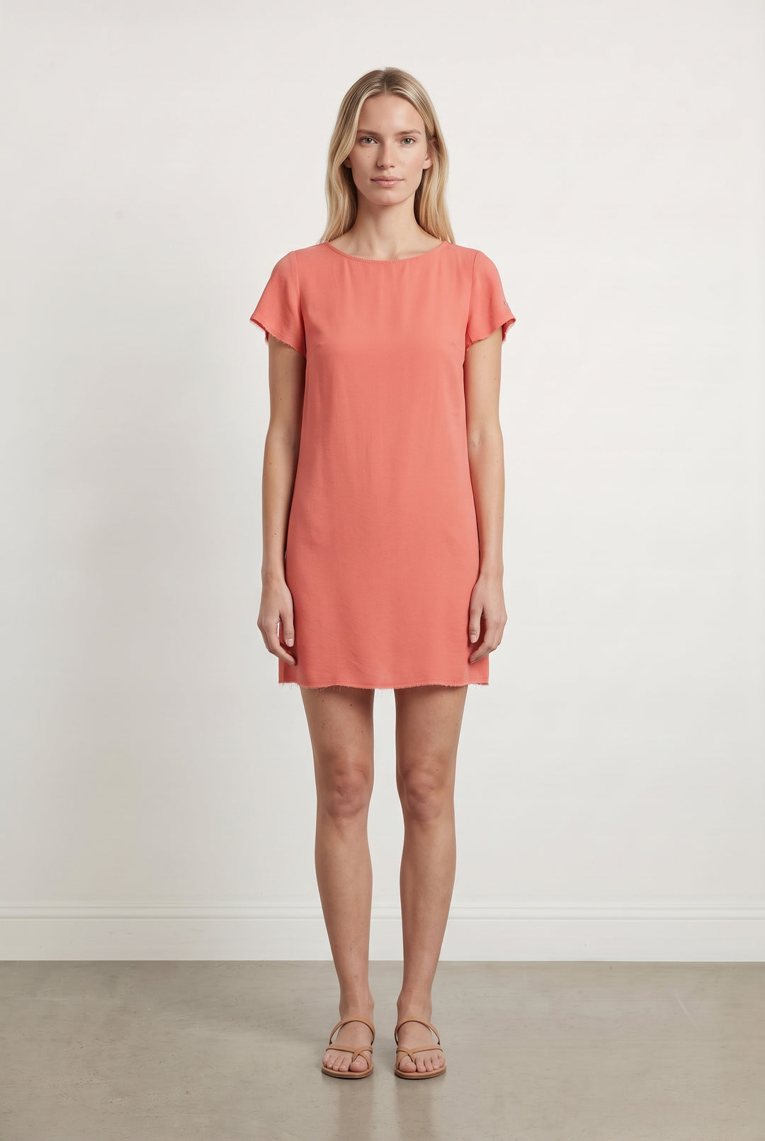 Robe Droite Rose - Taille M/38 de la marque Zadig&amp;Voltaire | PARAD55710 - Vendu par Paradigme - Image 1