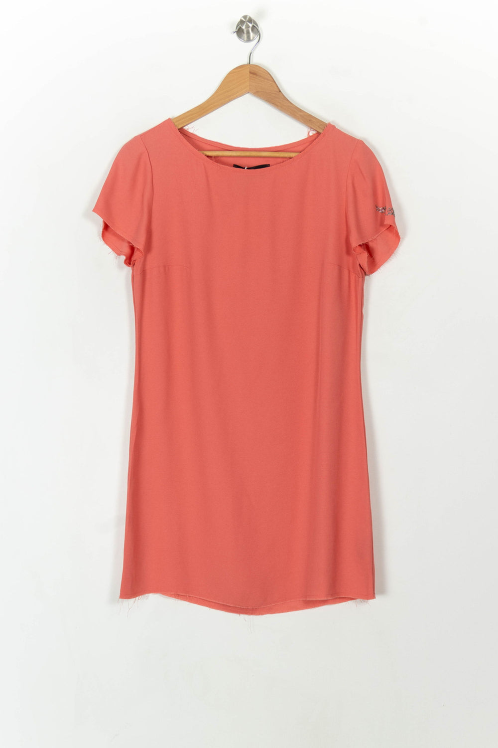 Robe Droite Rose - Taille M/38 de la marque Zadig&Voltaire | PARAD55710 - Vendu par Paradigme - Image 2