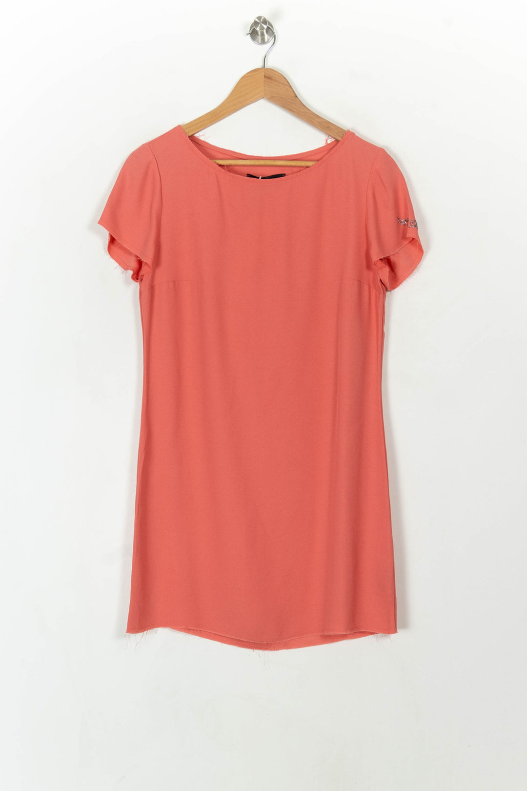 Robe Droite Rose - Taille M/38 de la marque Zadig&amp;Voltaire | PARAD55710 - Vendu par Paradigme - Image 2