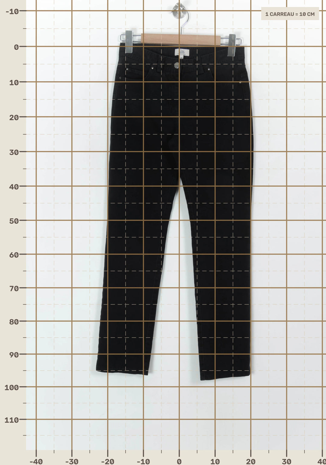 Jean Noir - Taille S/36 de la marque Pablo | PARAD55715 - Vendu par Paradigme - Image 4