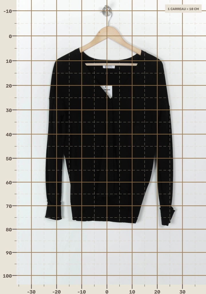 Cardigan Noir - Taille T.U. de la marque Galeries Lafayette | PARAD55716 - Vendu par Paradigme - Image 4