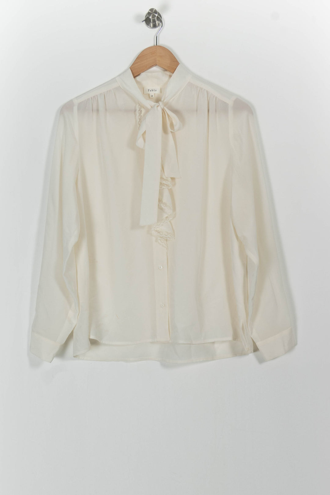 Blouse Blanche - Taille M/38 de la marque Pablo | PARAD55720 - Vendu par Paradigme - Image 2