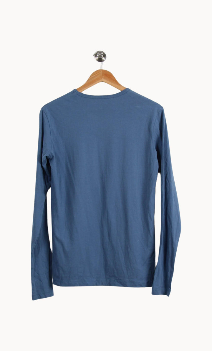 Tee-shirt Manches Longues Bleu - Taille XS/34 de la marque Zadig&Voltaire | PARAD55725 - Vendu par Paradigme - Image 4