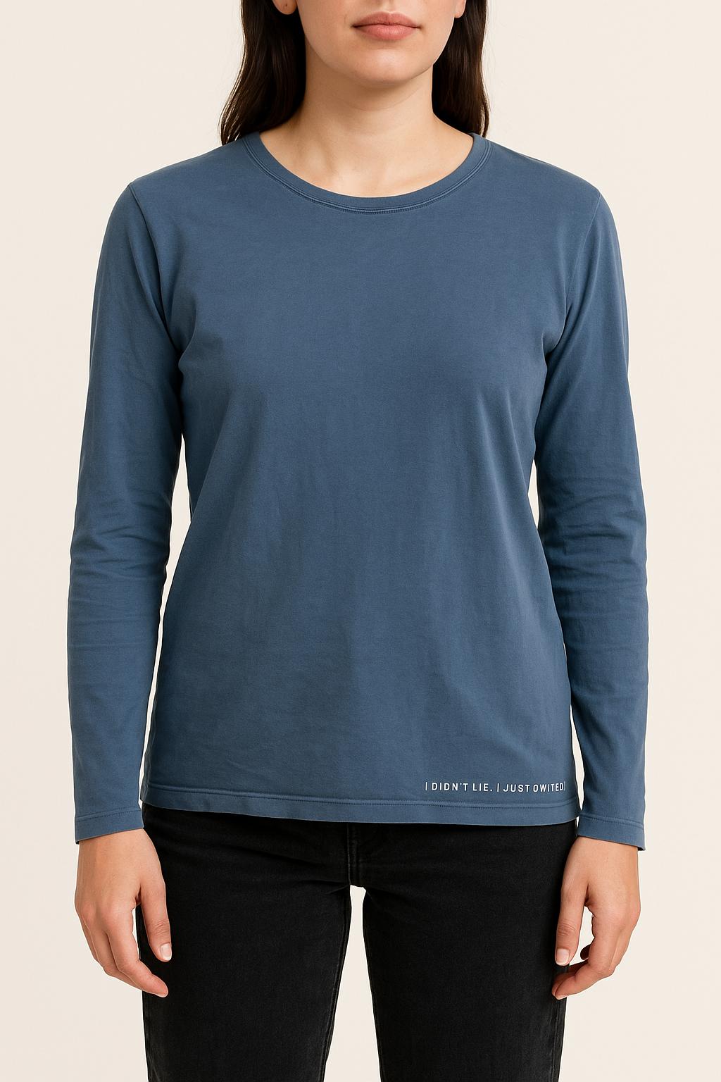 Tee-shirt Manches Longues Bleu - Taille XS/34 de la marque Zadig&Voltaire | PARAD55725 - Vendu par Paradigme - Image 1