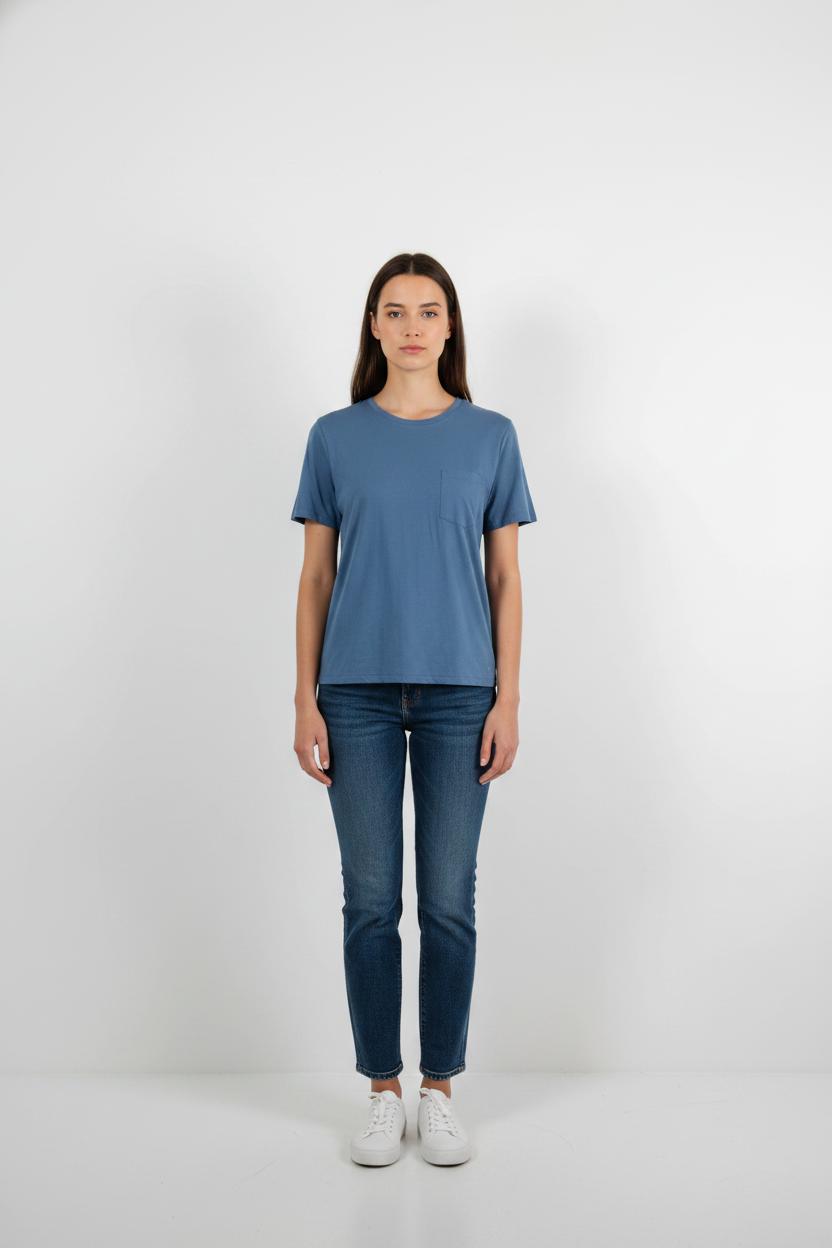 Tee-shirt Bleu - Taille XS/34