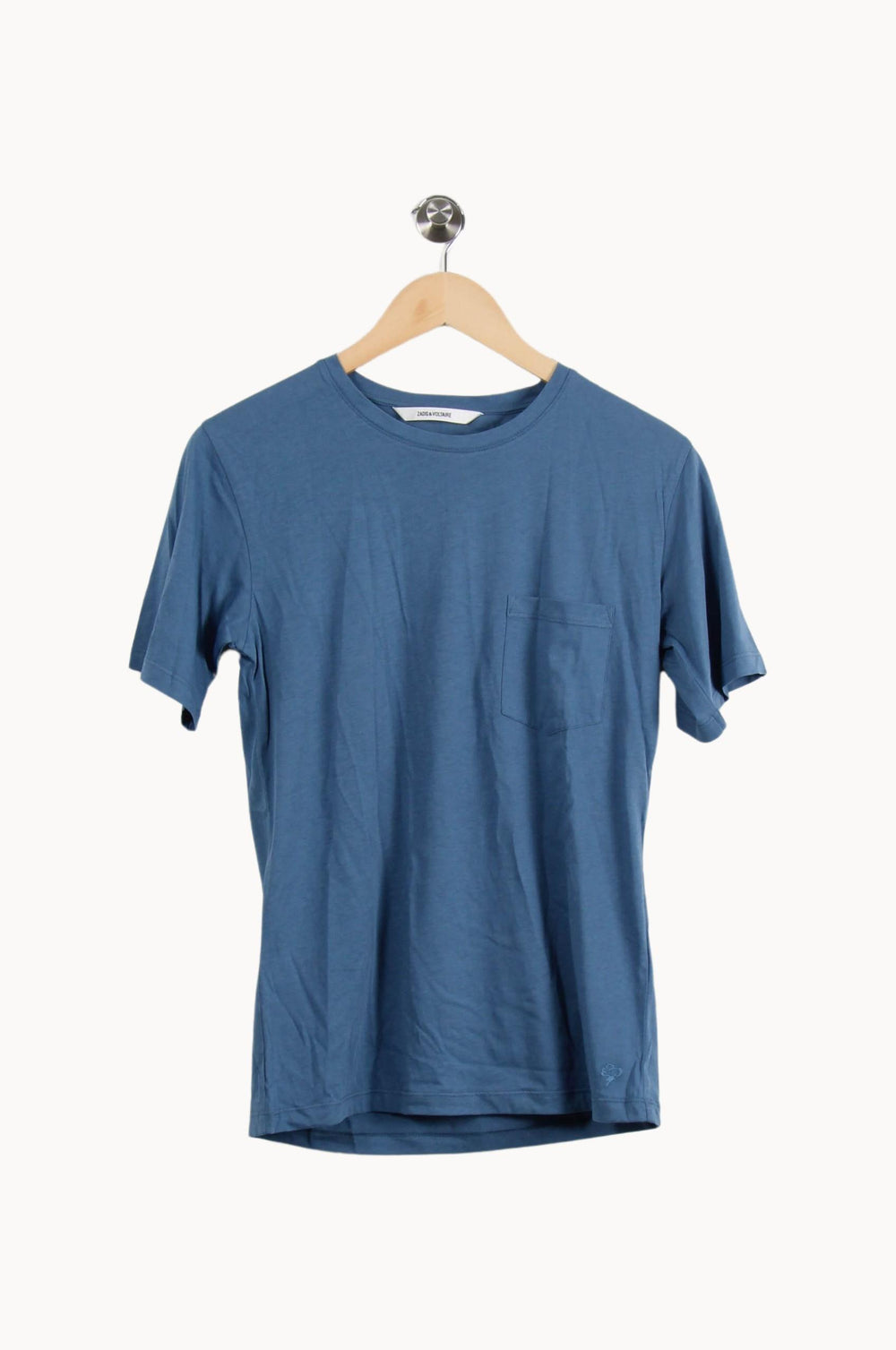 Tee-shirt Bleu - Taille XS/34 de la marque Zadig&Voltaire | PARAD55729 - Vendu par Paradigme - Image 2