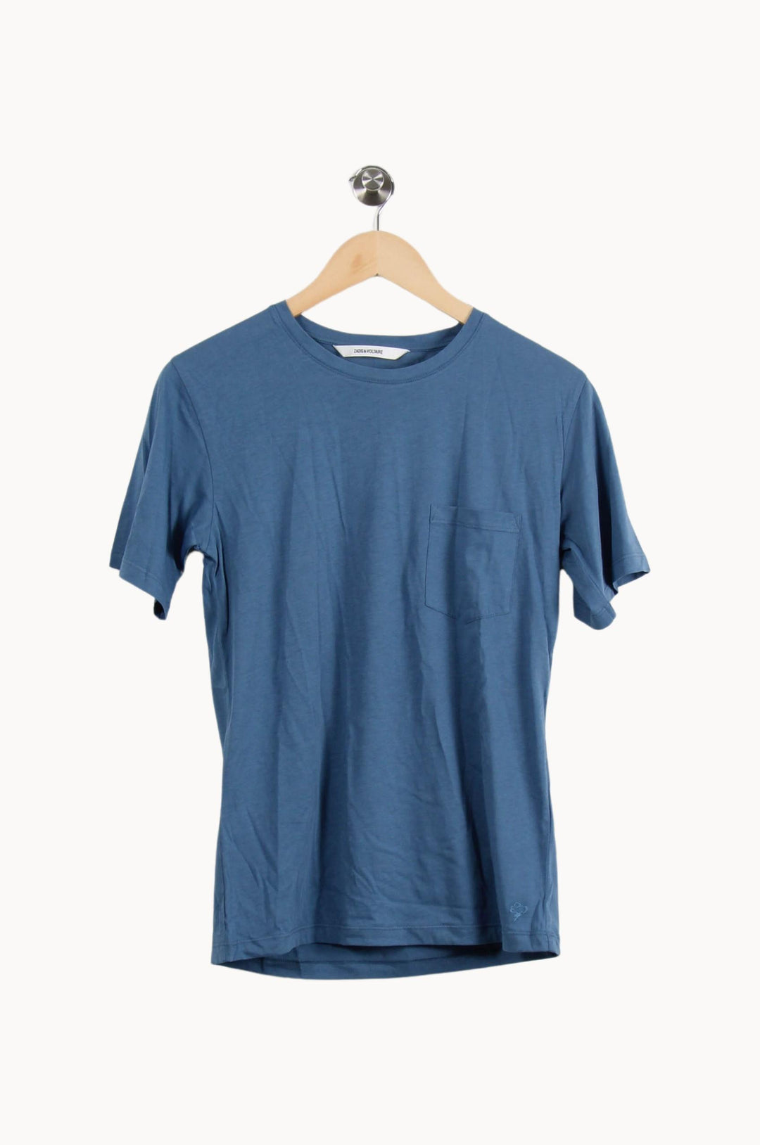 Tee-shirt Bleu - Taille XS/34 de la marque Zadig&Voltaire | PARAD55729 - Vendu par Paradigme - Image 2