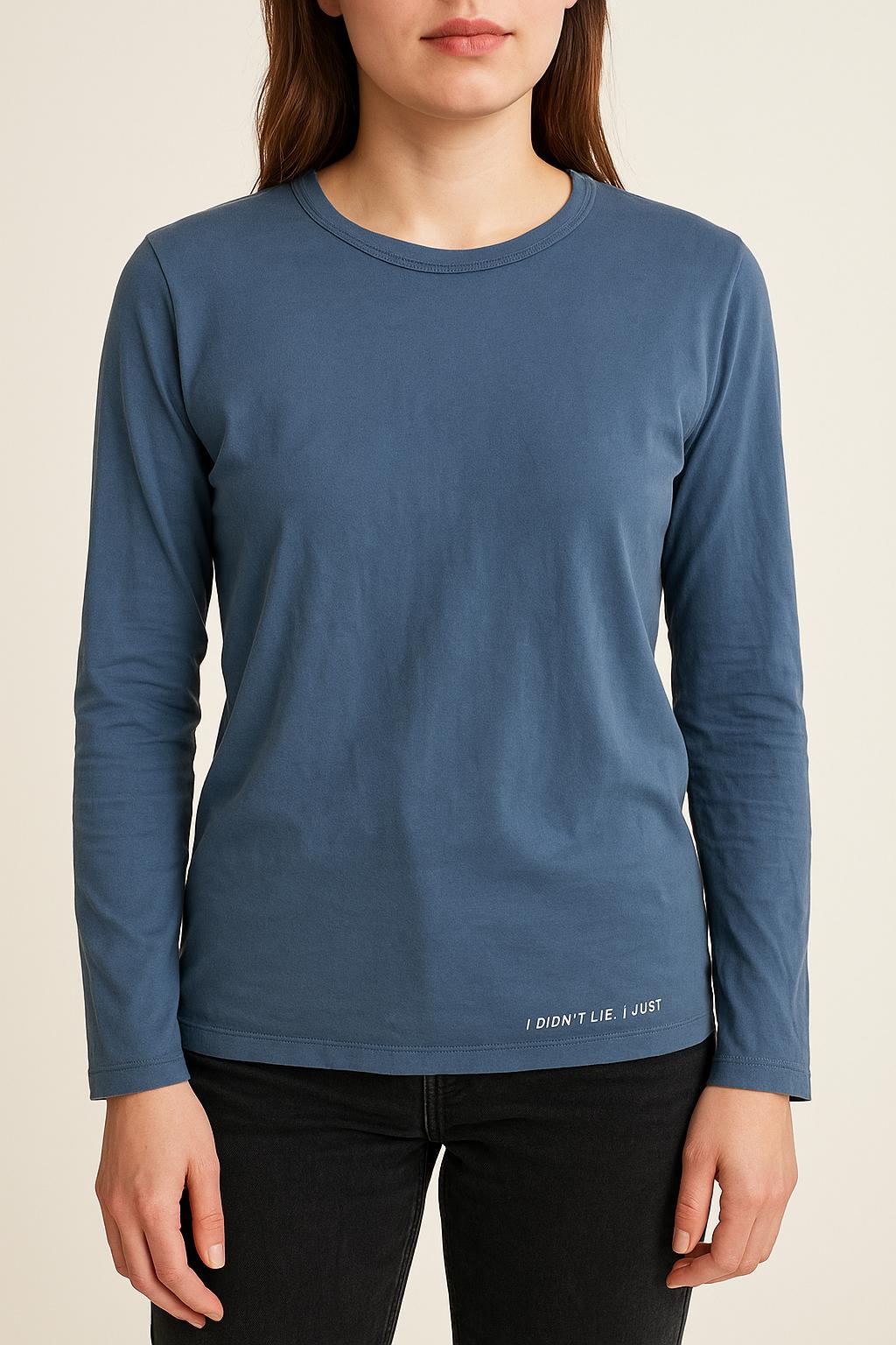 Tee-shirt Manches Longues Bleu - Taille XS/34 de la marque Zadig&Voltaire | PARAD55731 - Vendu par Paradigme - Image 1