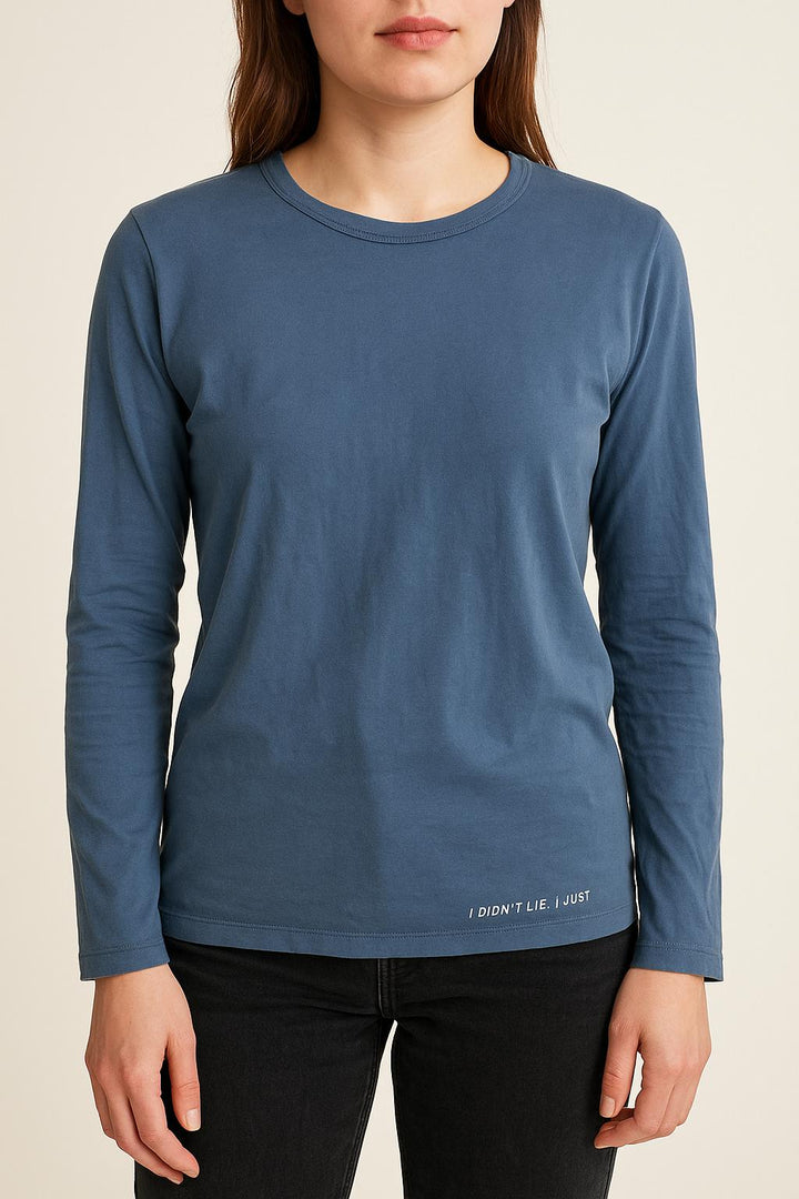 Tee-shirt Manches Longues Bleu - Taille XS/34 de la marque Zadig&Voltaire | PARAD55731 - Vendu par Paradigme - Image 1