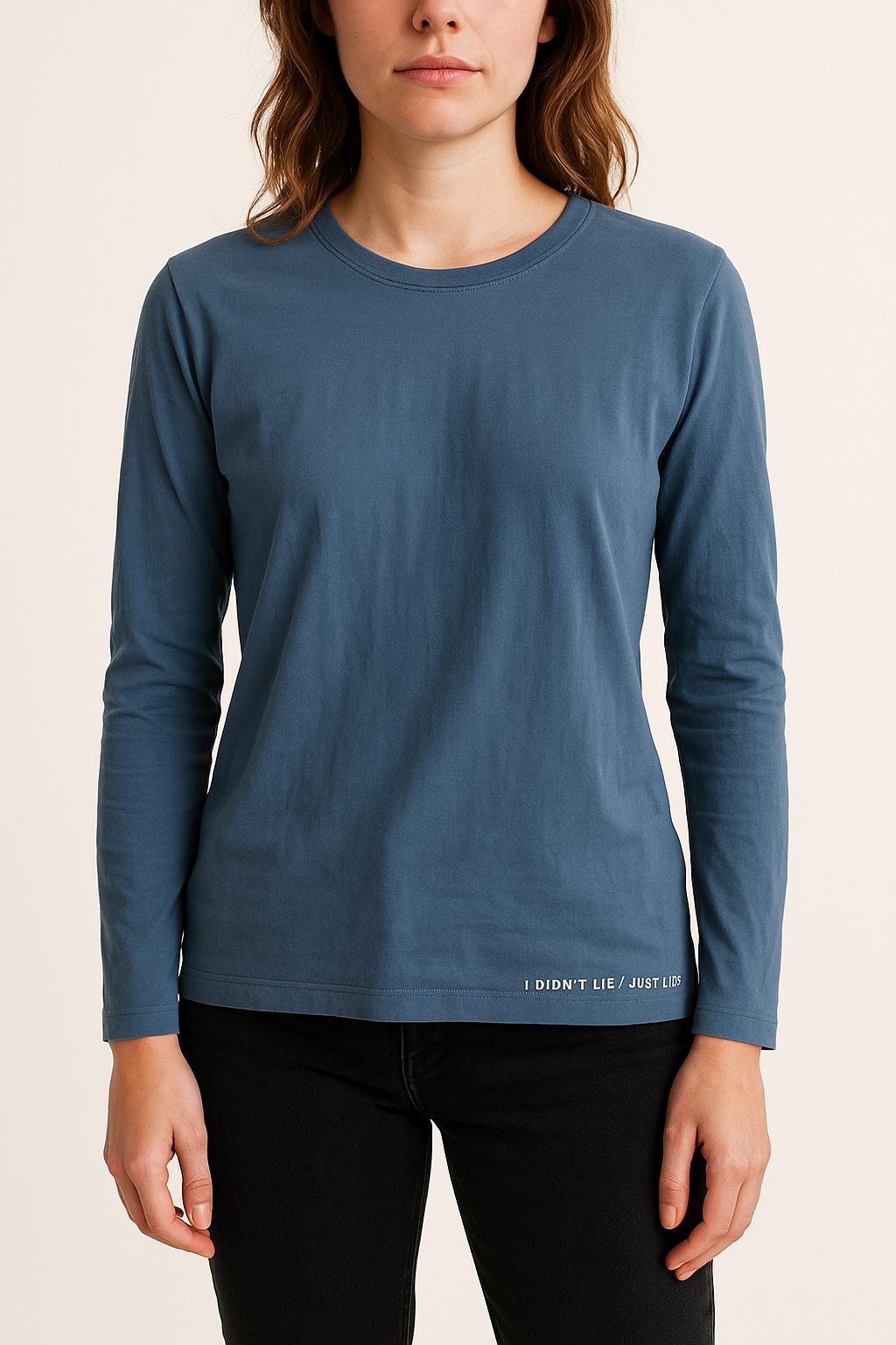 Tee-shirt Manches Longues Bleu - Taille XS/34 de la marque Zadig&Voltaire | PARAD55735 - Vendu par Paradigme - Image 1