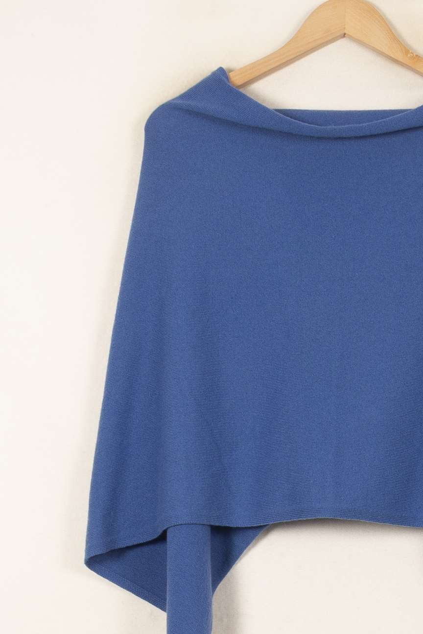 Poncho Bleu - Taille T.U. de la marque Eric Bompard | PARAD55737 - Vendu par Paradigme - Image 3