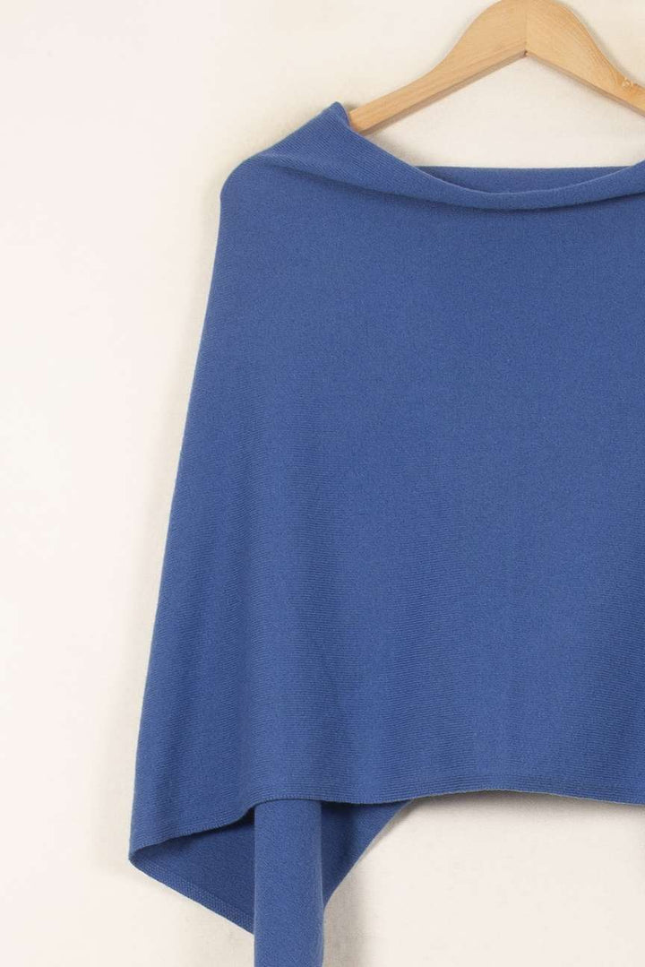 Poncho Bleu - Taille T.U. de la marque Eric Bompard | PARAD55737 - Vendu par Paradigme - Image 3