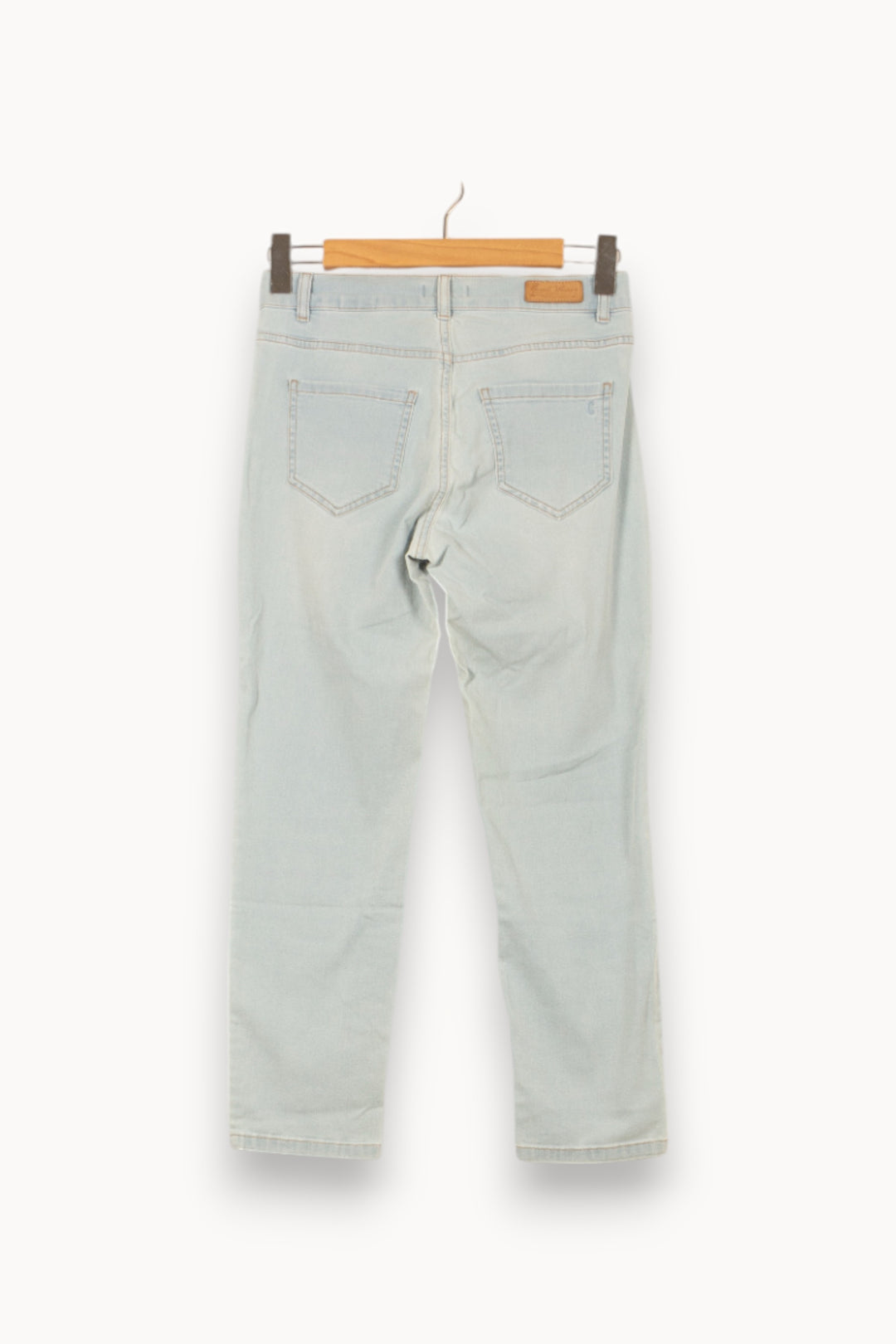Jean Bleu Clair - Taille S/36 de la marque Caroll | PARAD55743 - Vendu par Paradigme - Image 4