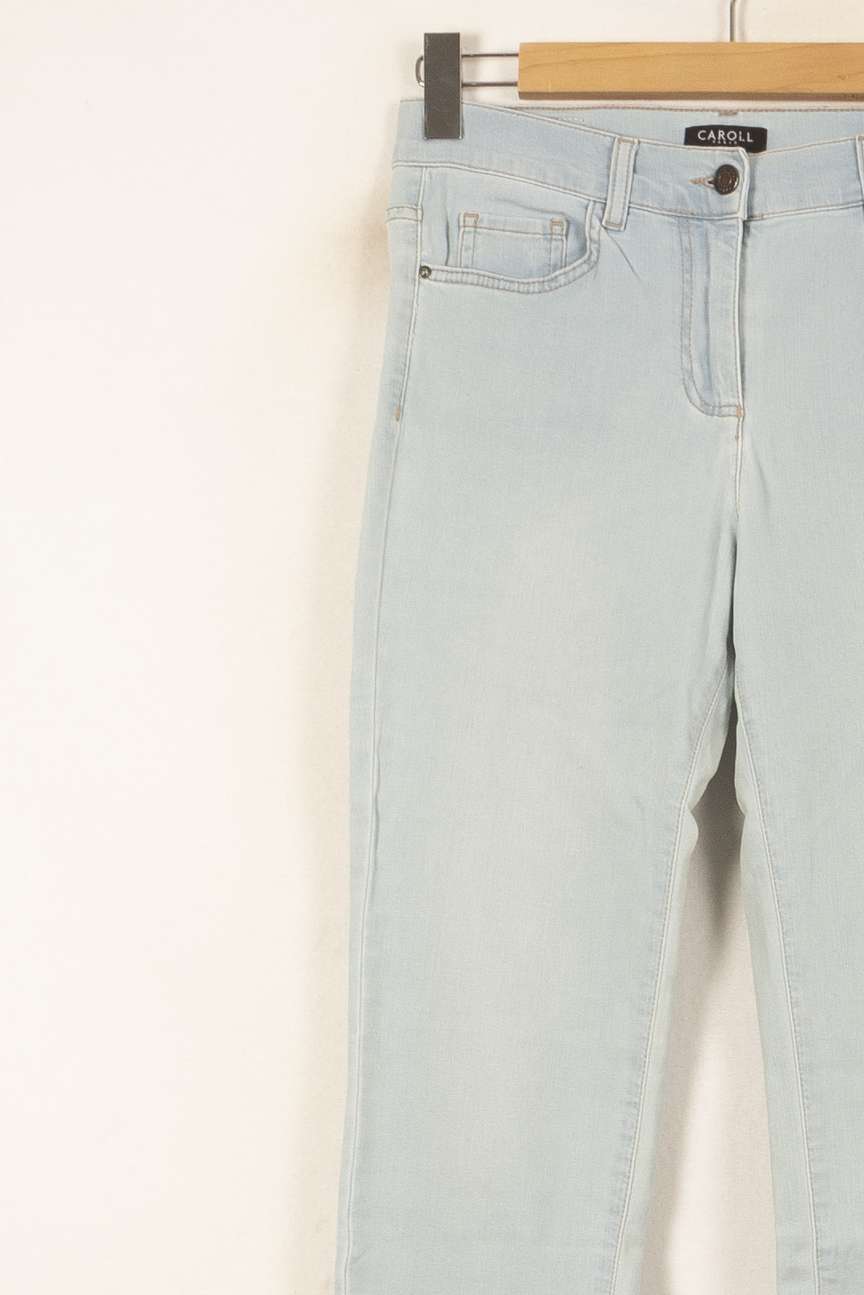 Jean Bleu Clair - Taille S/36 de la marque Caroll | PARAD55743 - Vendu par Paradigme - Image 3