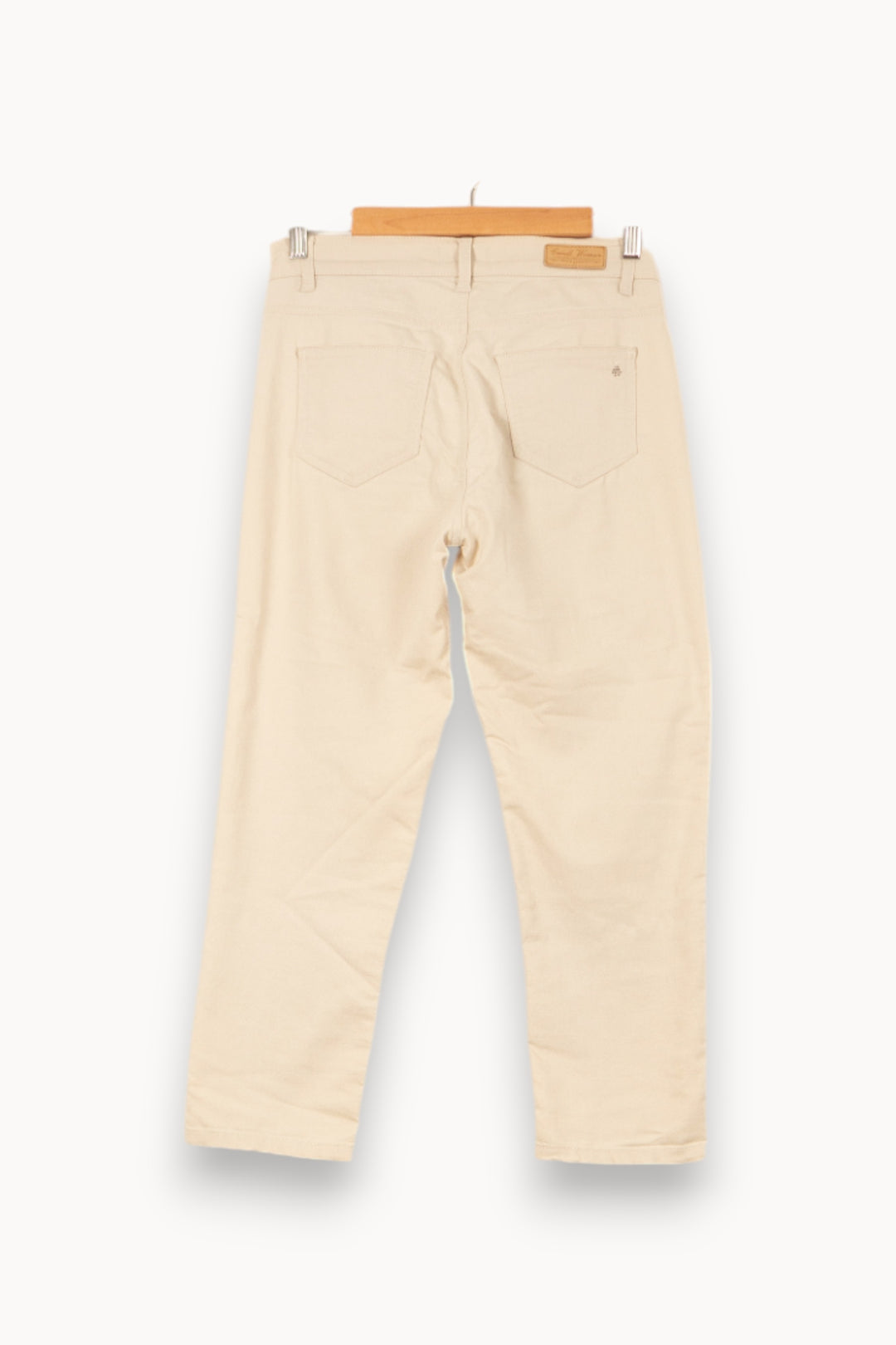 Jean Beige - Taille S/36 de la marque Caroll | PARAD55744 - Vendu par Paradigme - Image 4