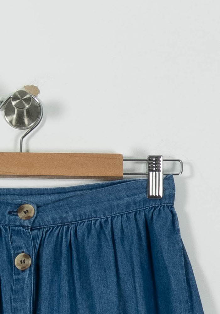 Jupe Longue Bleue - Taille S/36 de la marque Petite Mendigote | PARAD55764 - Vendu par Paradigme - Image 3