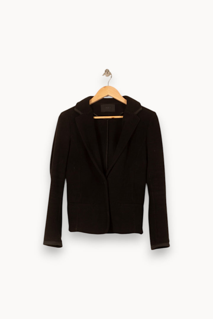 Veste Noire - Taille S/36 de la marque IKKS | PARAD55780 - Vendu par Paradigme - Image 2