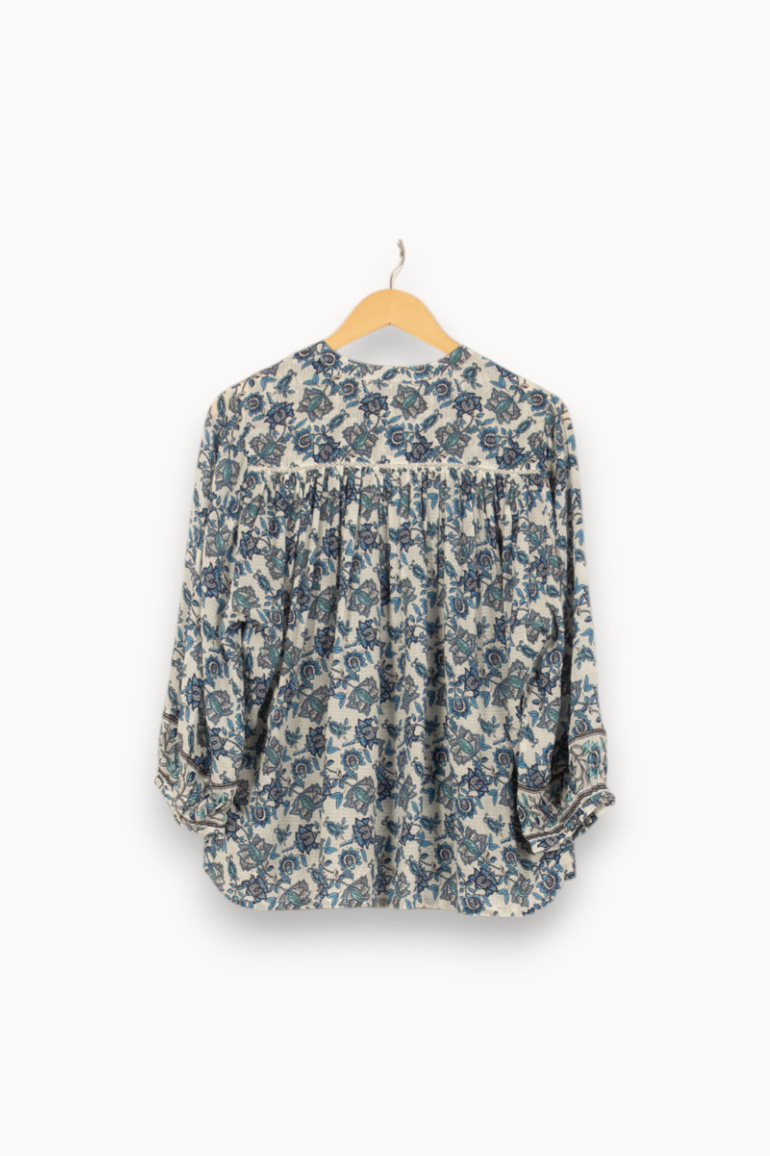 Blouse Blanche et Bleue - Taille S/36 de la marque Louise Misha | PARAD55791 - Vendu par Paradigme - Image 4