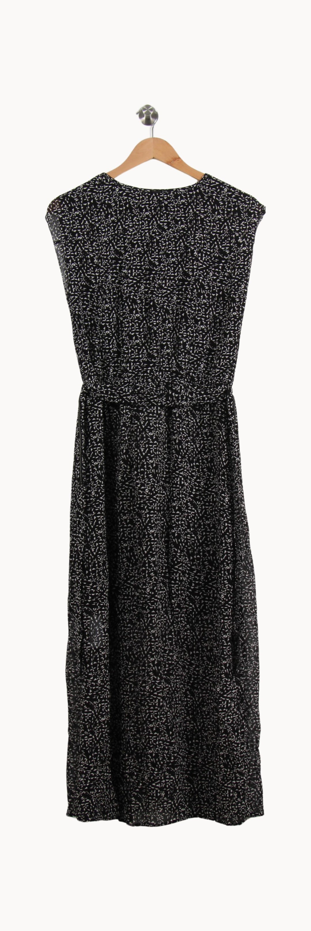 Robe Longue Noire et Blanche - Taille S/36 de la marque IKKS | PARAD55792 - Vendu par Paradigme - Image 4